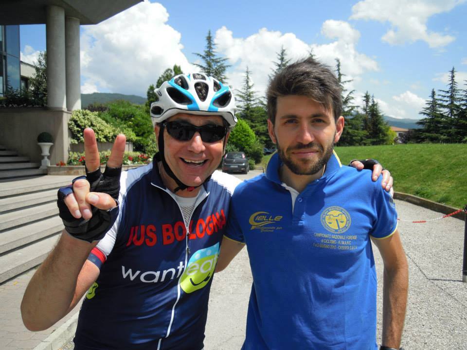 L’AVV MANLIO D’AMICO CON IL CAMPIONE NAZIONALE AVV PIETRO MARCOTULLIO